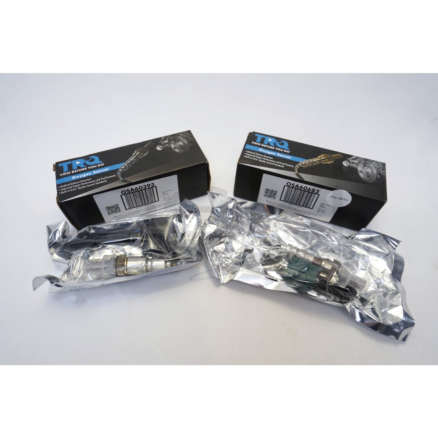TRQ OSA61841 Upstream A/F + Downstream O2 Set for 14-18 Forester XT 15-20 WRX