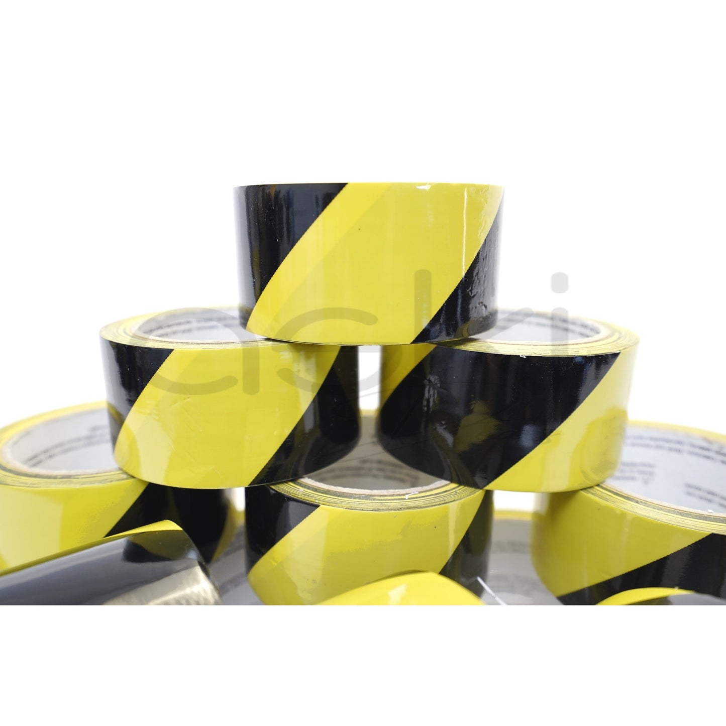 Mutual Industries 17770-4191-2018 Hazard Stripe Tape 2in x 18yd Yellow/Black