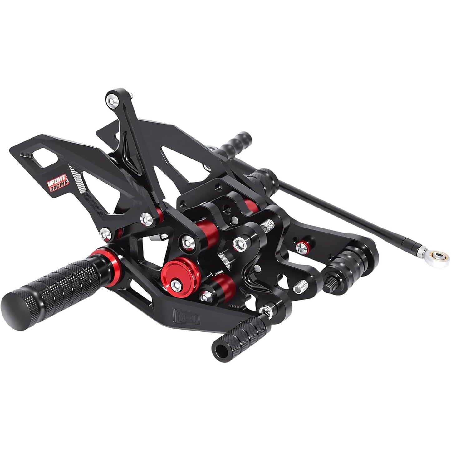 Rearsets Foot Pegs Adjustable Rear Sets for Suzuki GSXR 600 750 2011-2021 Black