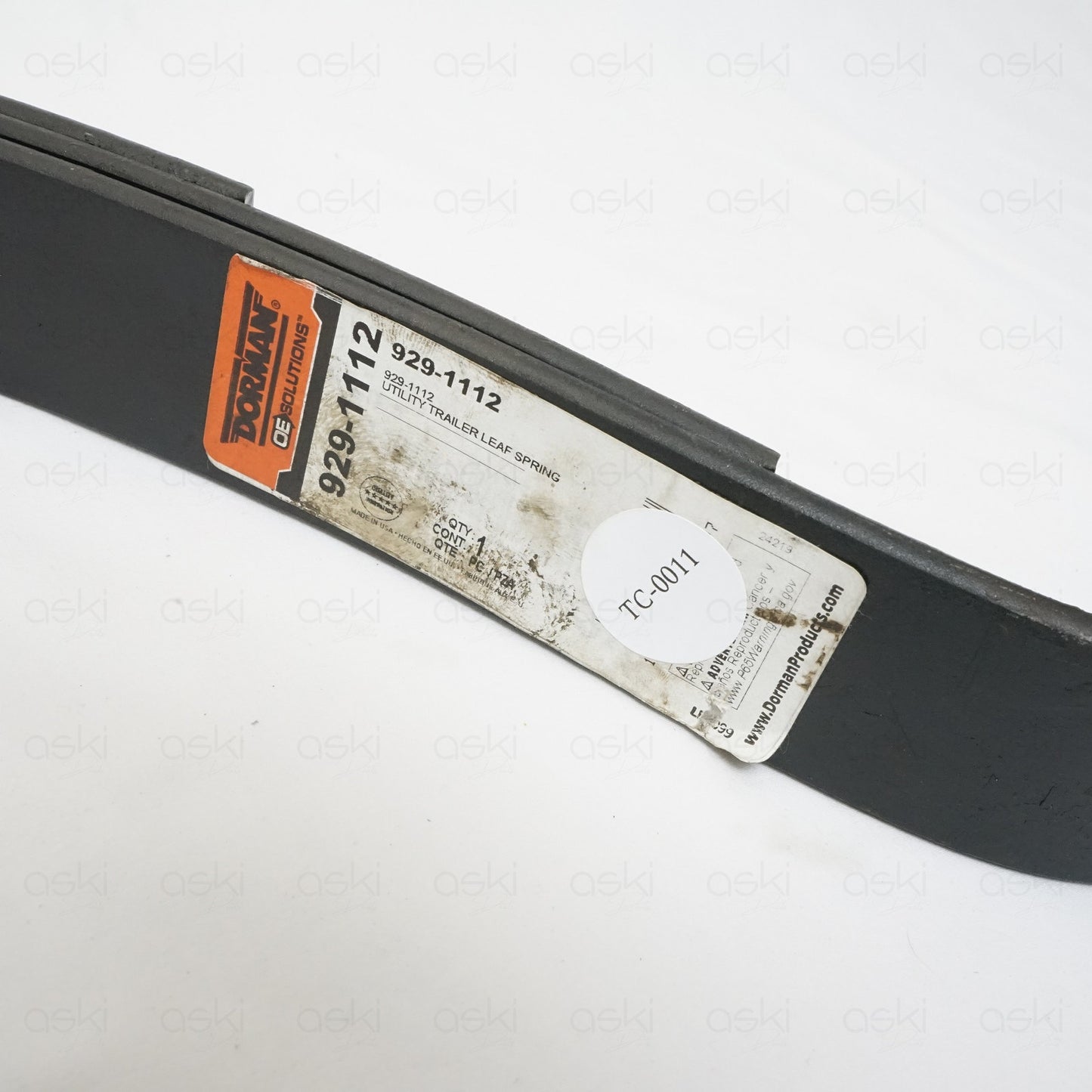Dorman 929-1112 Trailer Leaf Spring 1-3/4"x24-1/4" 4 Leaf 1000 lb