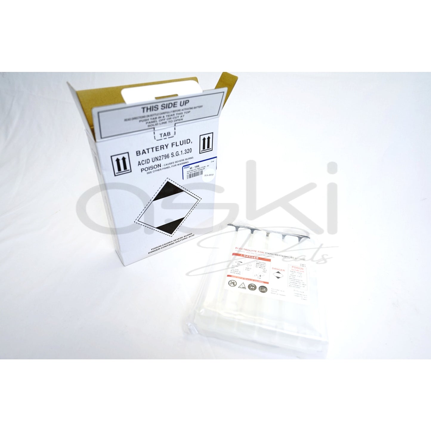 Yuasa YUAX20MPK Electrolyte Acid Pack for YTX20L-BS Fresh Pack Battery