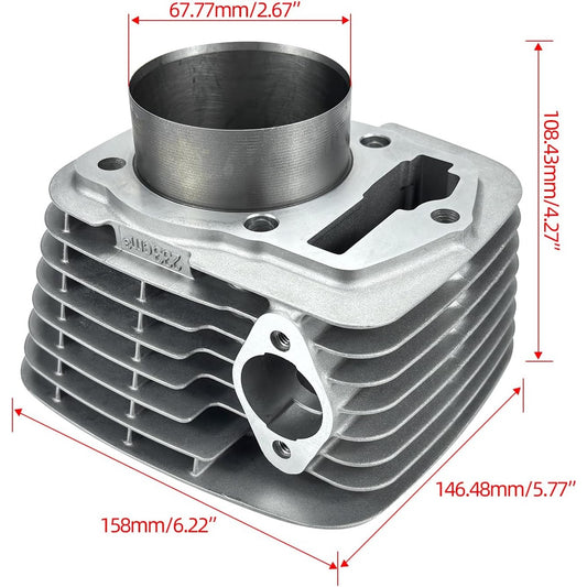 67mm Big Bore Cylinder Piston Kit Honda CRF230F XR230 235cc 12100-KFB-000