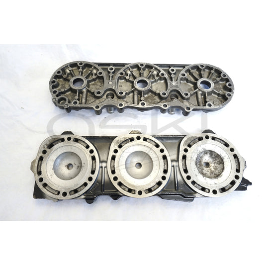 amaha WaveRunner XLT1200 GP1200R 1200 Cylinder Head + Cover 67X-11111 66V-11191
