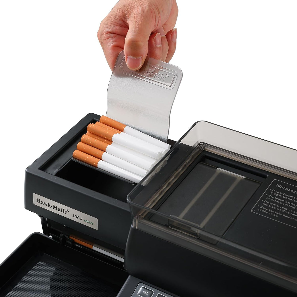 HawkMatic HK6 Smart Electric Cigarette Injector Machine 80mm 100mm
