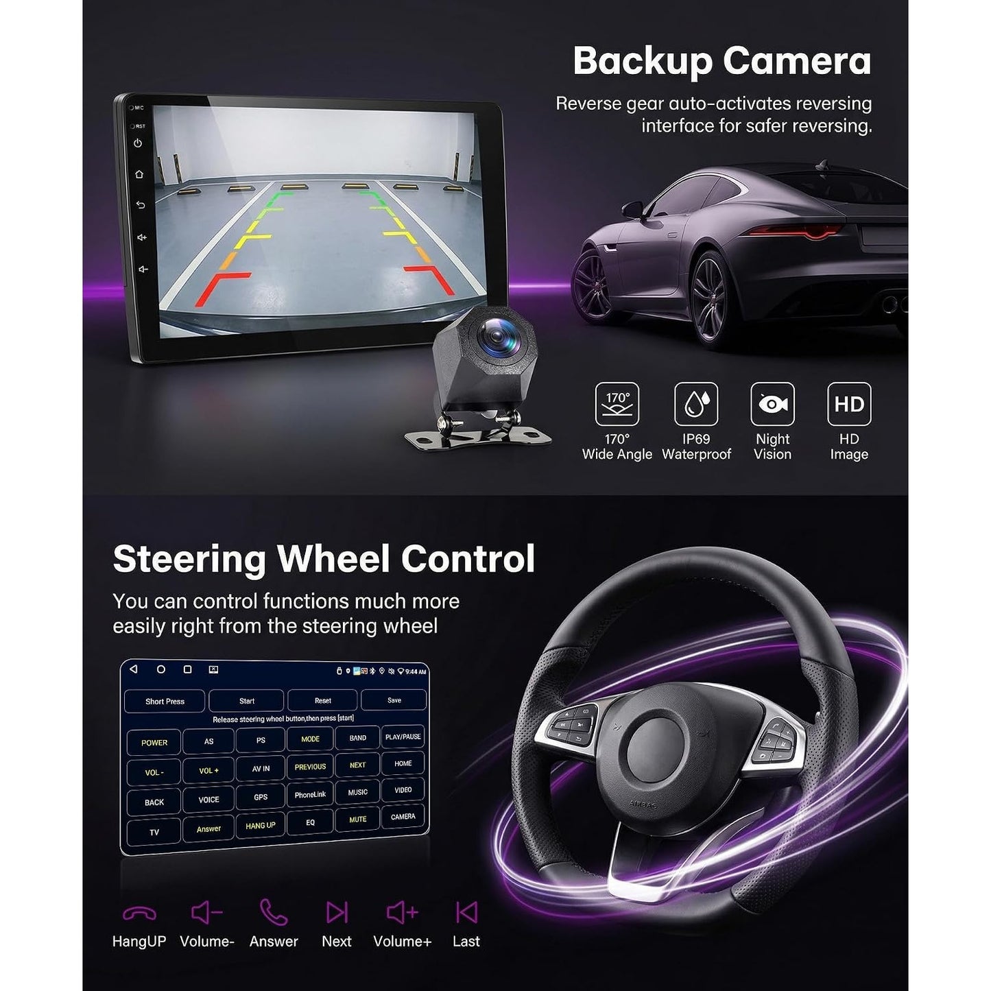 Toyota 4Runner 2003-2009 Android 15 Car Stereo 9" CarPlay Android Auto JBL GPS