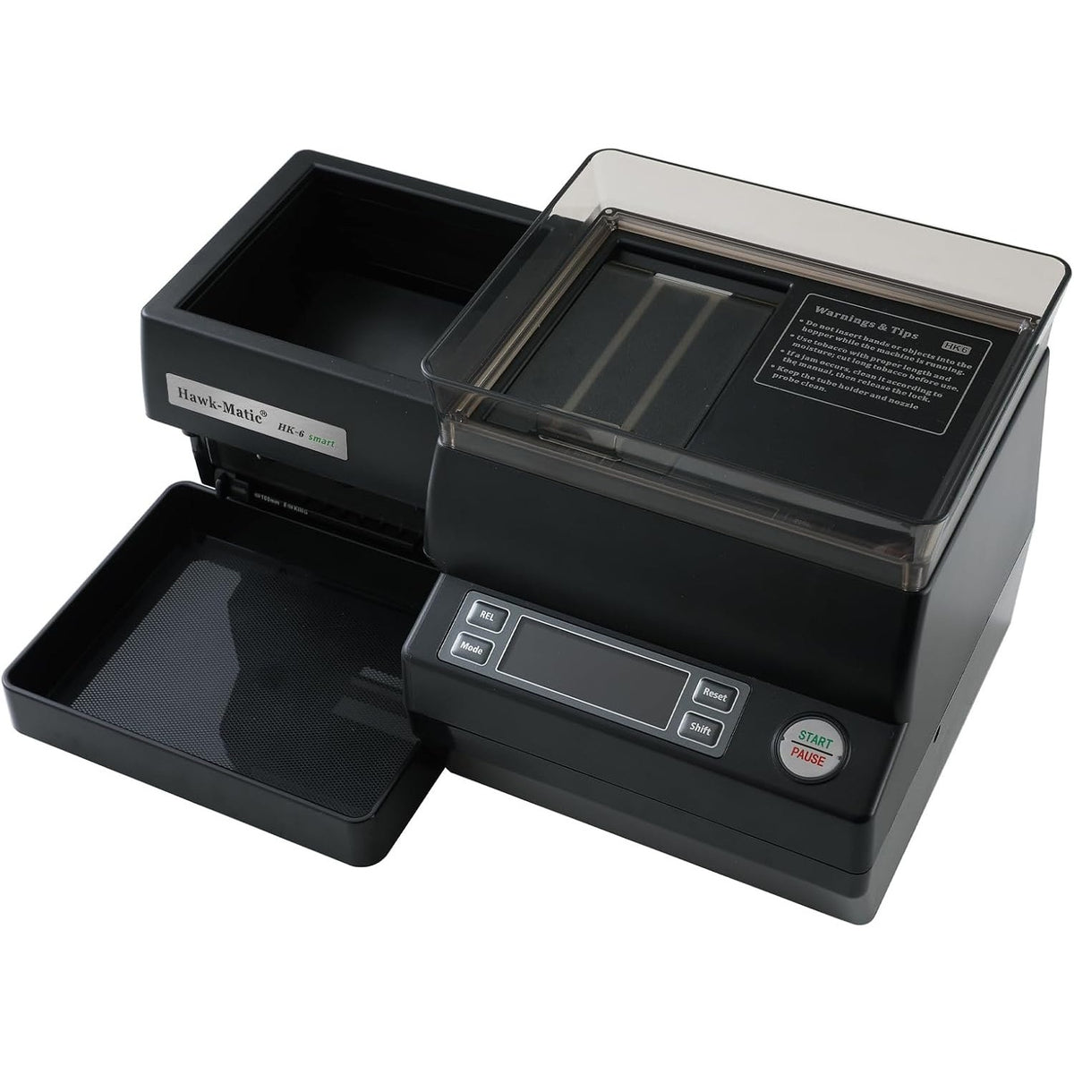 HawkMatic HK6 Smart Electric Cigarette Injector Machine 80mm 100mm
