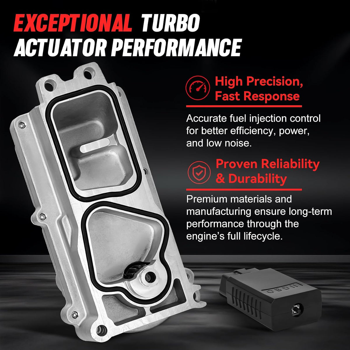 Peakur 5494878RX Turbo Actuator 6.7 Cummins Ram 2500-5500 HE300VG VGT