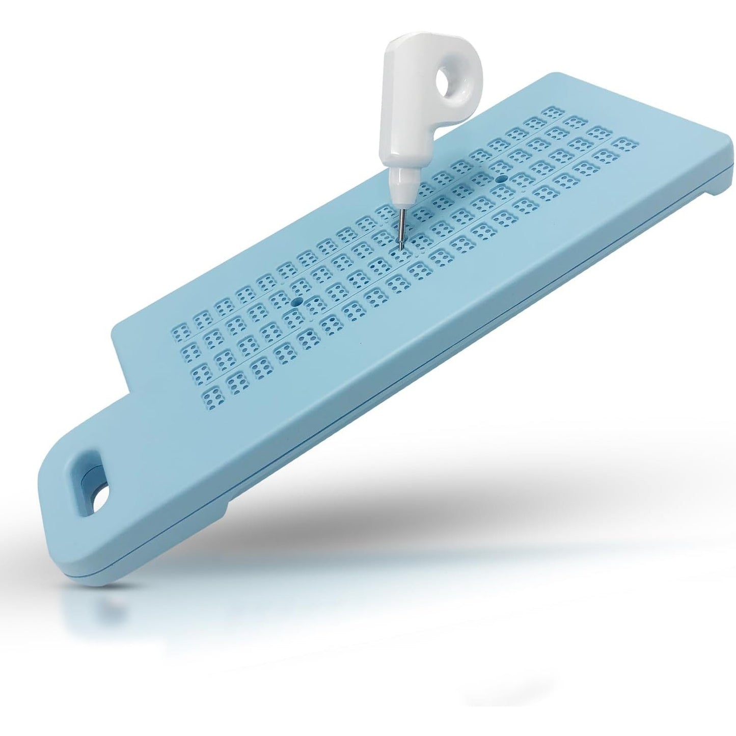 Versa Paperless Braille Slate Erasable 4 Rows 20 Cells Magnetic Stylus Blind