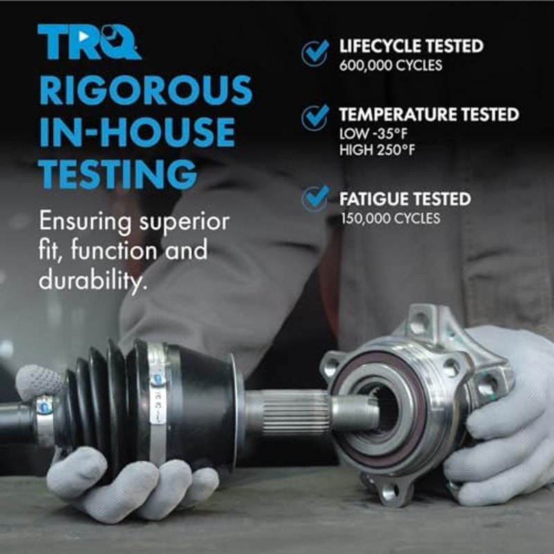TRQ CV Axle Set L R for 11-15 Hyundai Sonata Hybrid 11-16 Kia Optima Hybrid