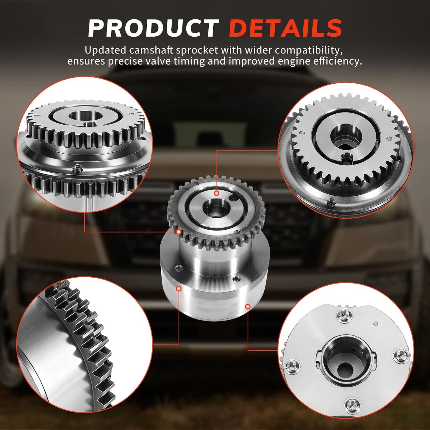 13025-9HP1C 13025-9HP0A VVT Camshaft Sprocket Gear Kit Fits Nissan 3.5L V6