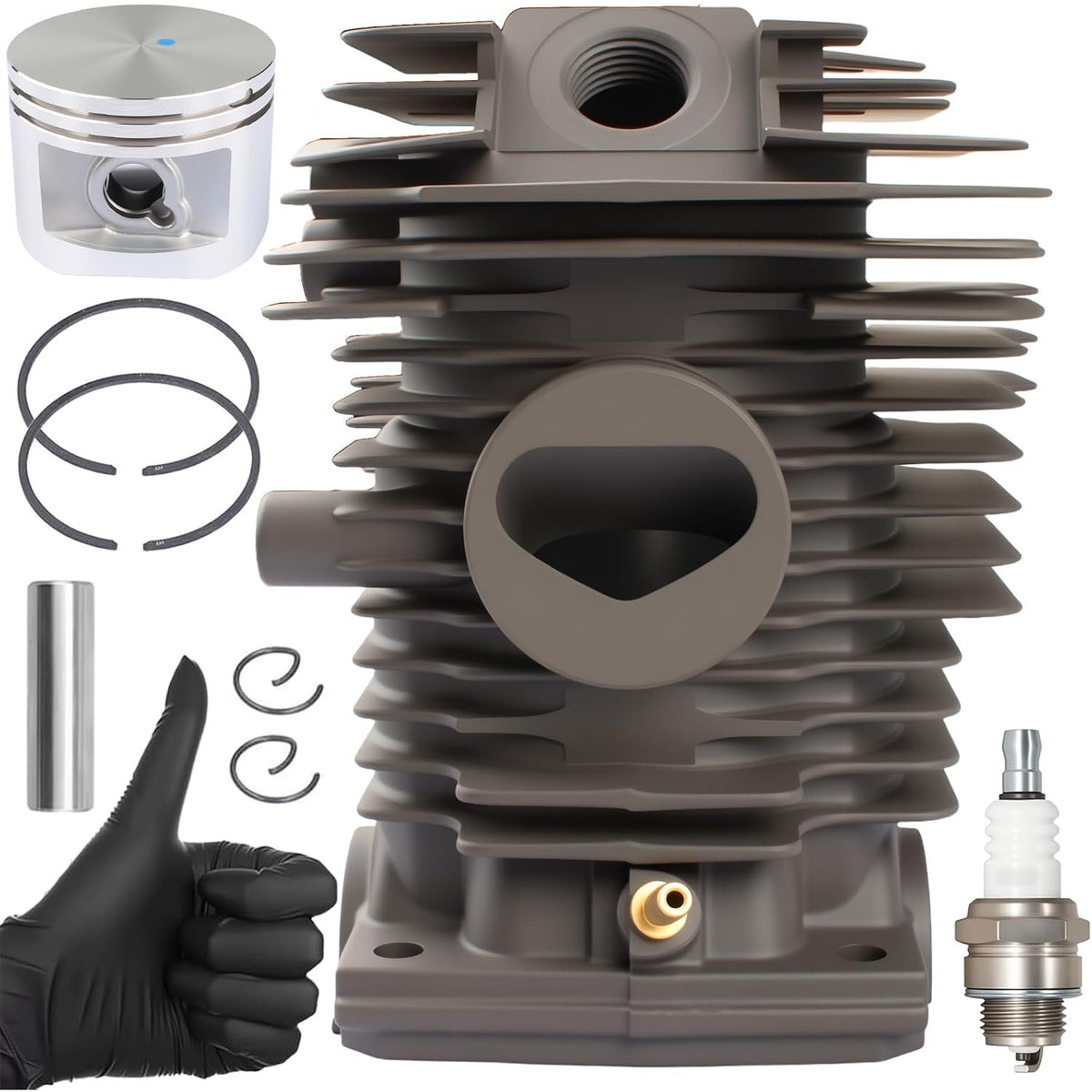 46mm Cylinder Piston Kit for Stihl MS280 MS280C MS270 MS270C 1133 020 1203
