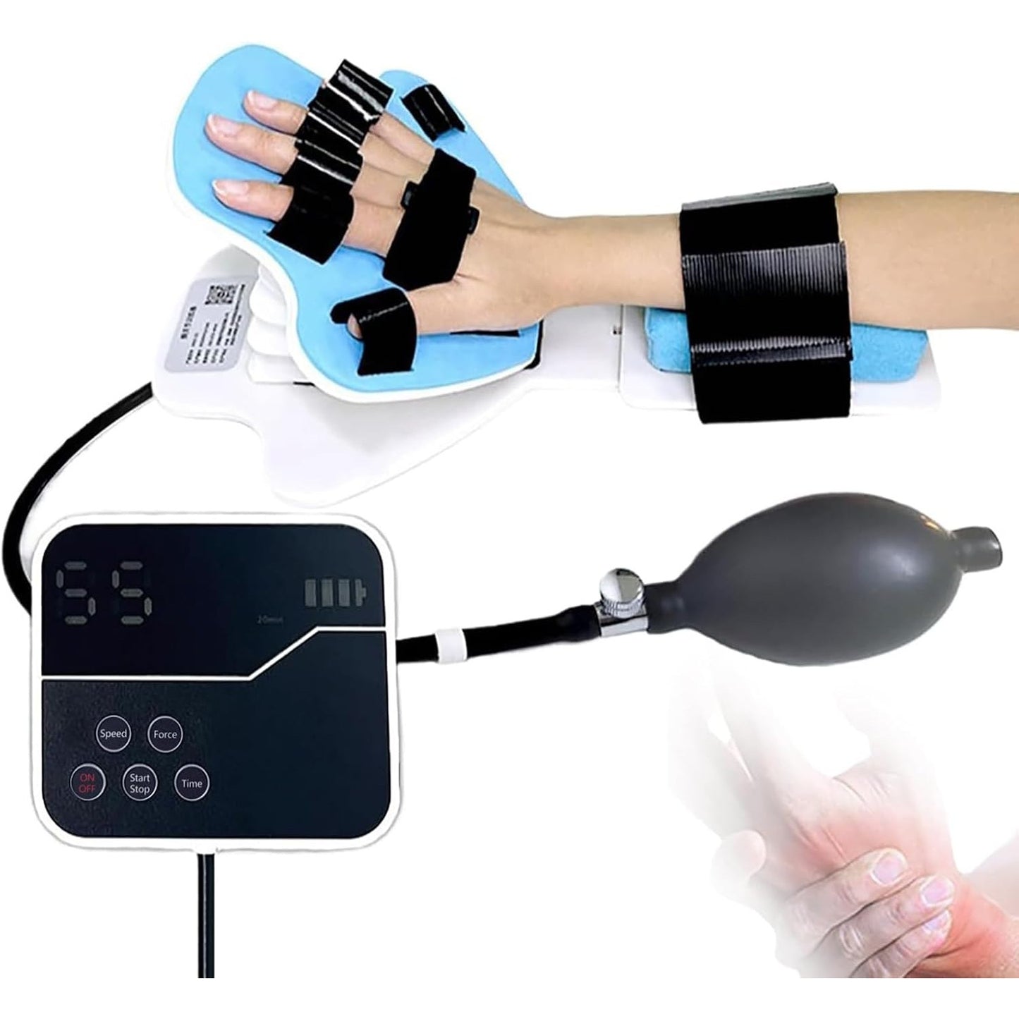 Electric Wrist Rehabilitation Device Flexion Extension Exerciser 0-90 9 Modes
