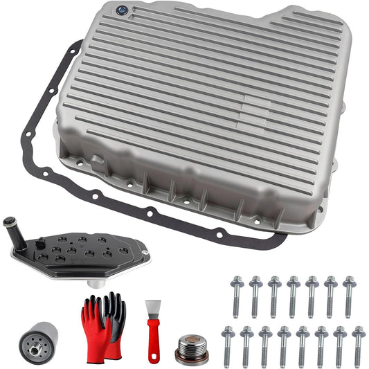 PPE 228052110 68RFE Aluminum Transmission Pan 07.5-24 Ram 2500 3500 6.7L