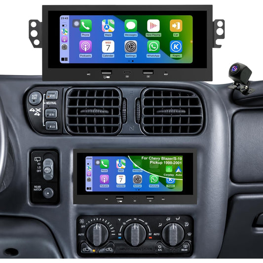 6.8in Car Stereo for Chevy Camaro Malibu Impala Blazer S10 CarPlay Android Auto