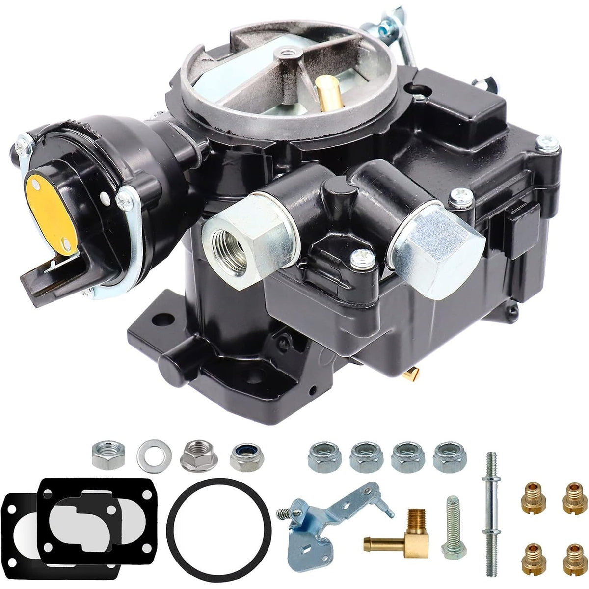 Marine Carburetor 2 Barrel Mercruiser 3.0L 2.5L Mercarb Electric Choke