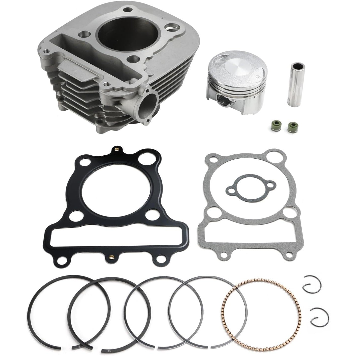 67mm Cylinder Piston Top End Kit Yamaha TW200 1987-2024 BW200 21V-11310-00