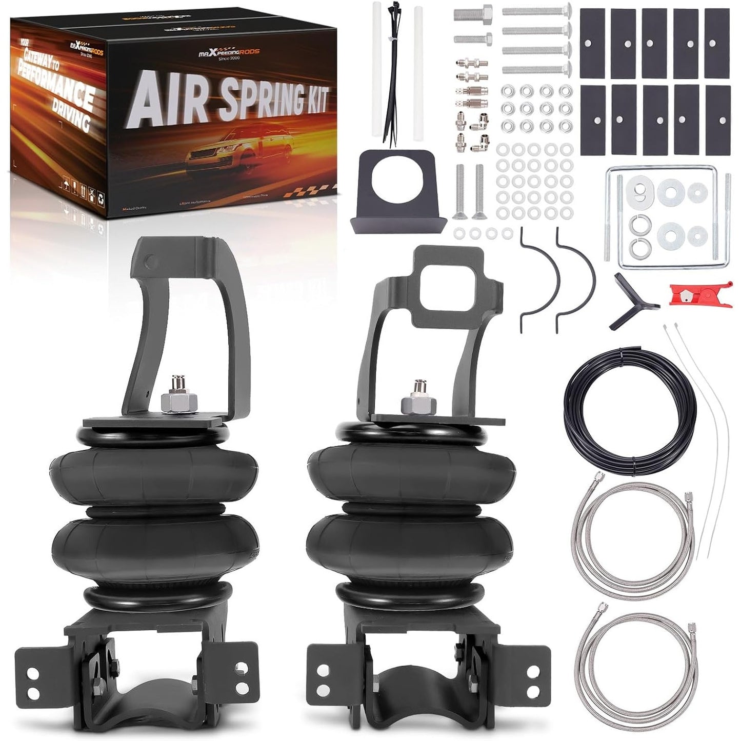 Rear Air Helper Spring Bag Kit Ford F250 F350 F450 2011-2016 5000lb 57399 2597