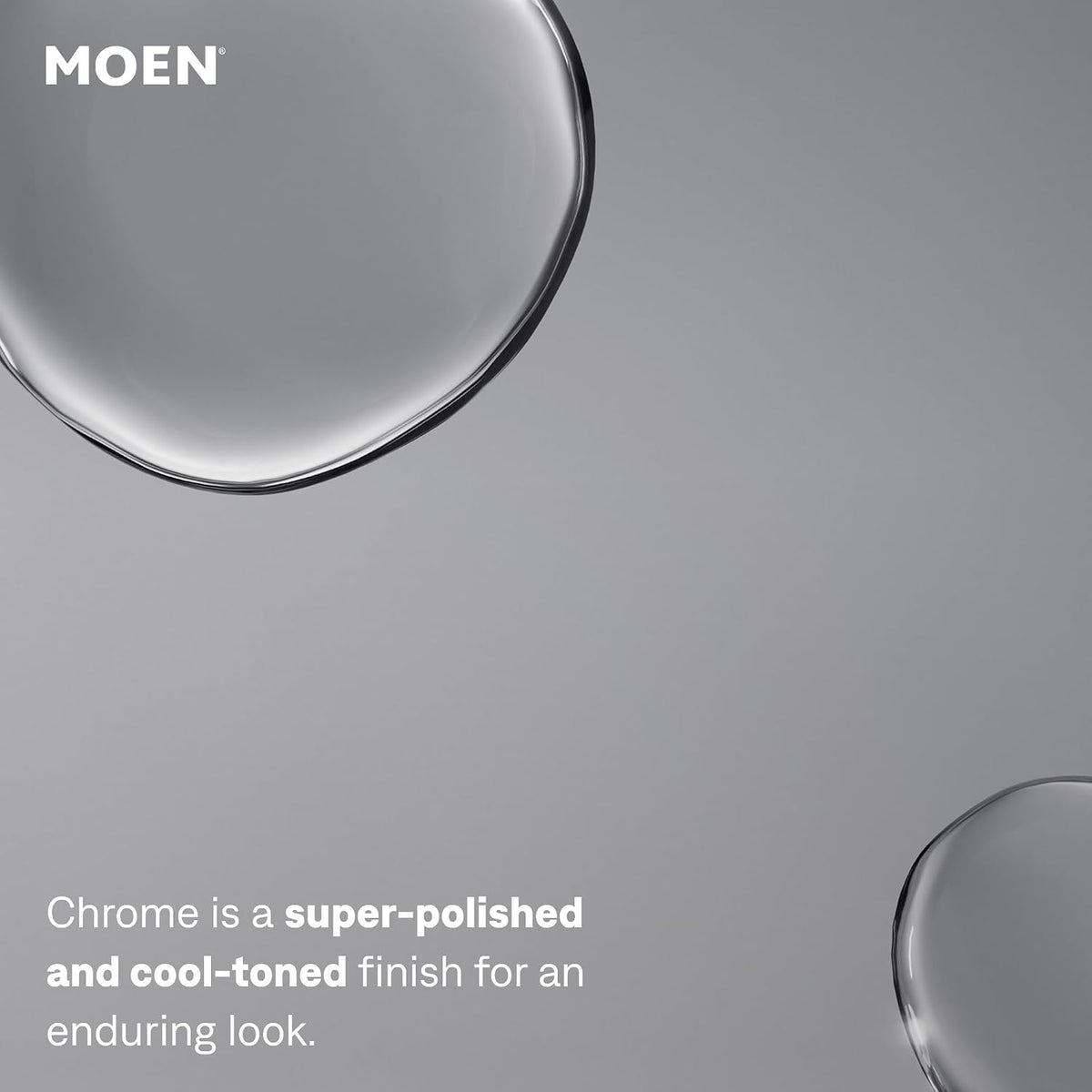 Moen Conway 82923 Chrome Single Handle Shower Faucet 6in Rainshower Valve