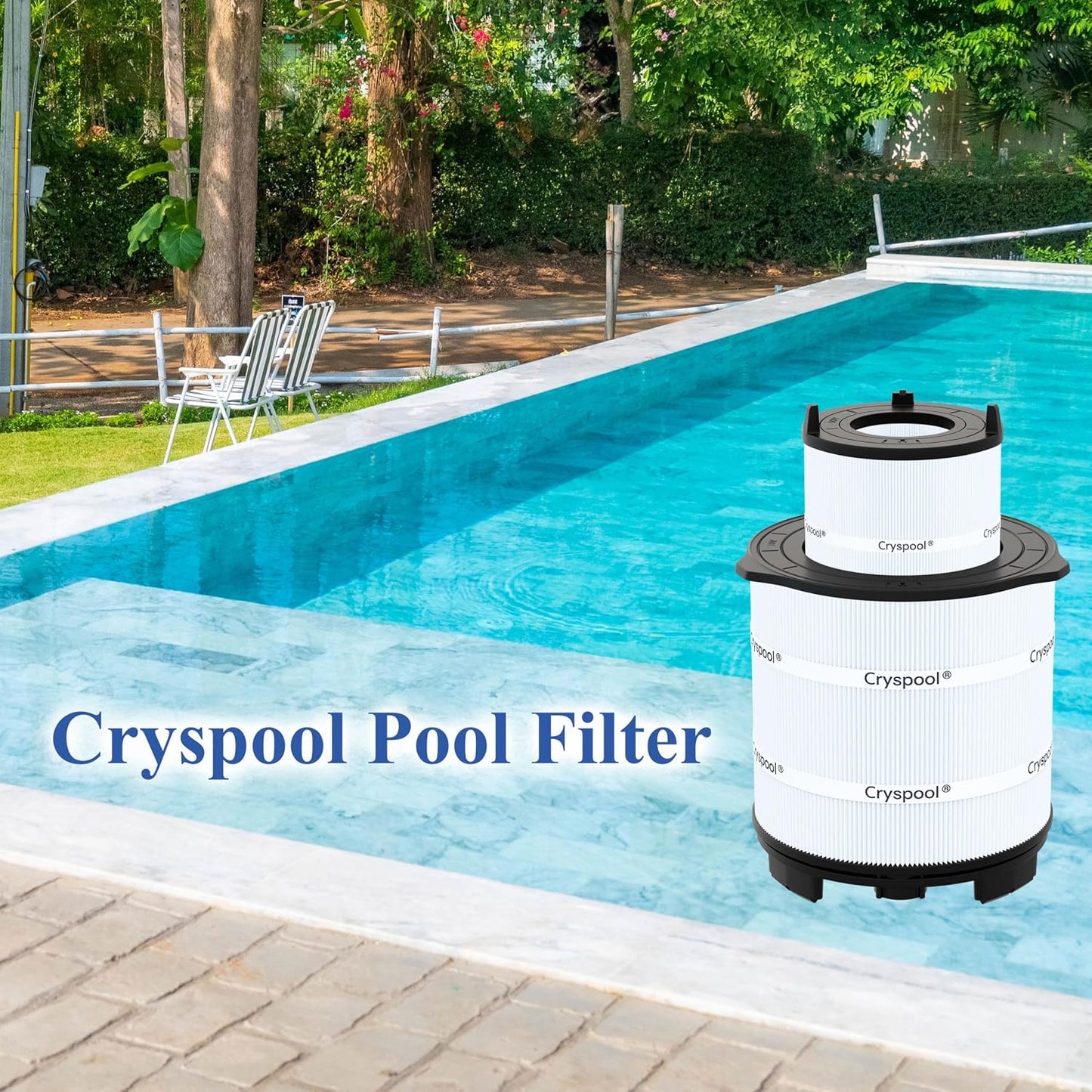 Pool Filter Cartridge Set S8M500 500 Sq Ft Sta-Rite System 3 Inner Outer 170148