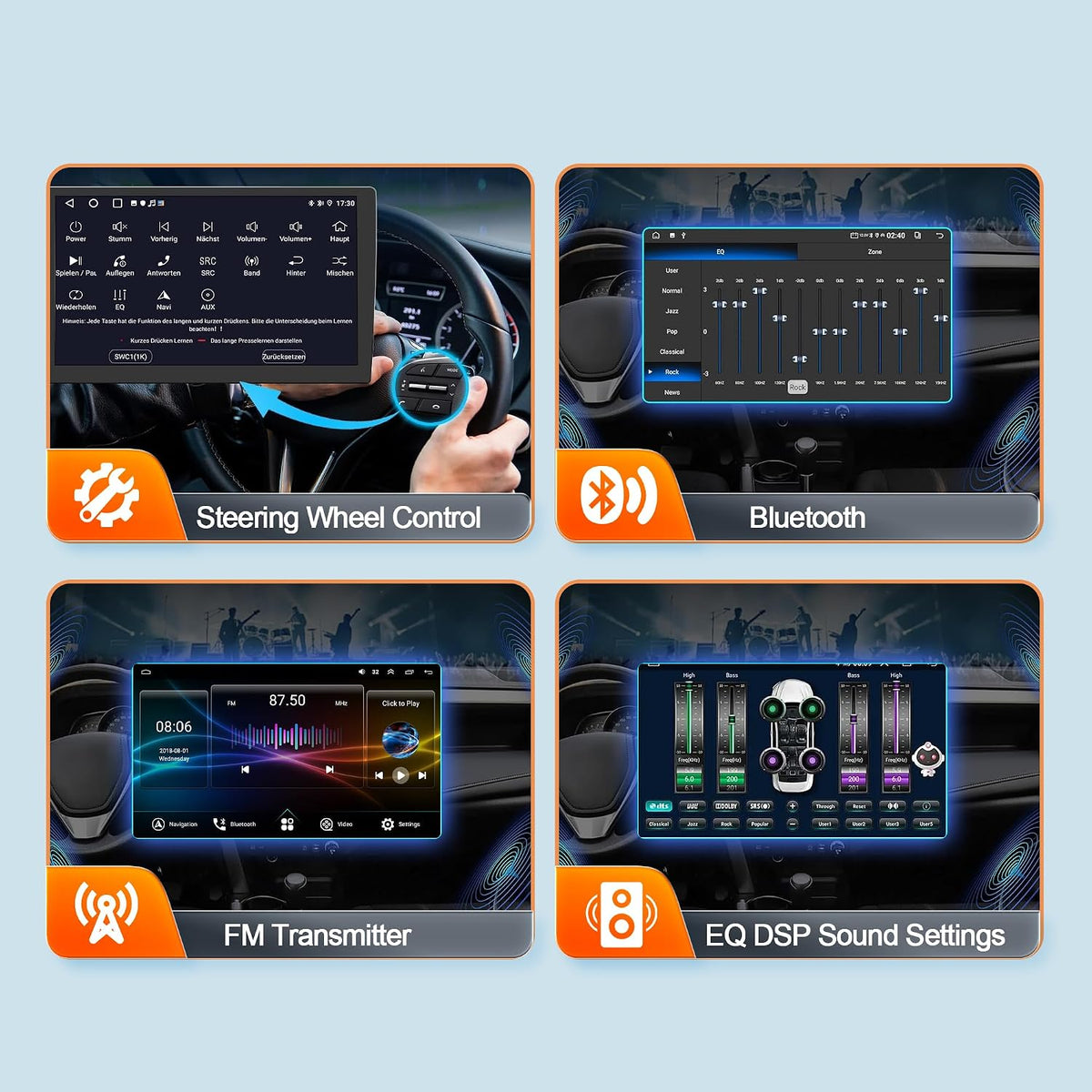 9.7 Android 13 Car Stereo 4+64GB Chevy Silverado Tahoe GMC Acadia Buick Enclave