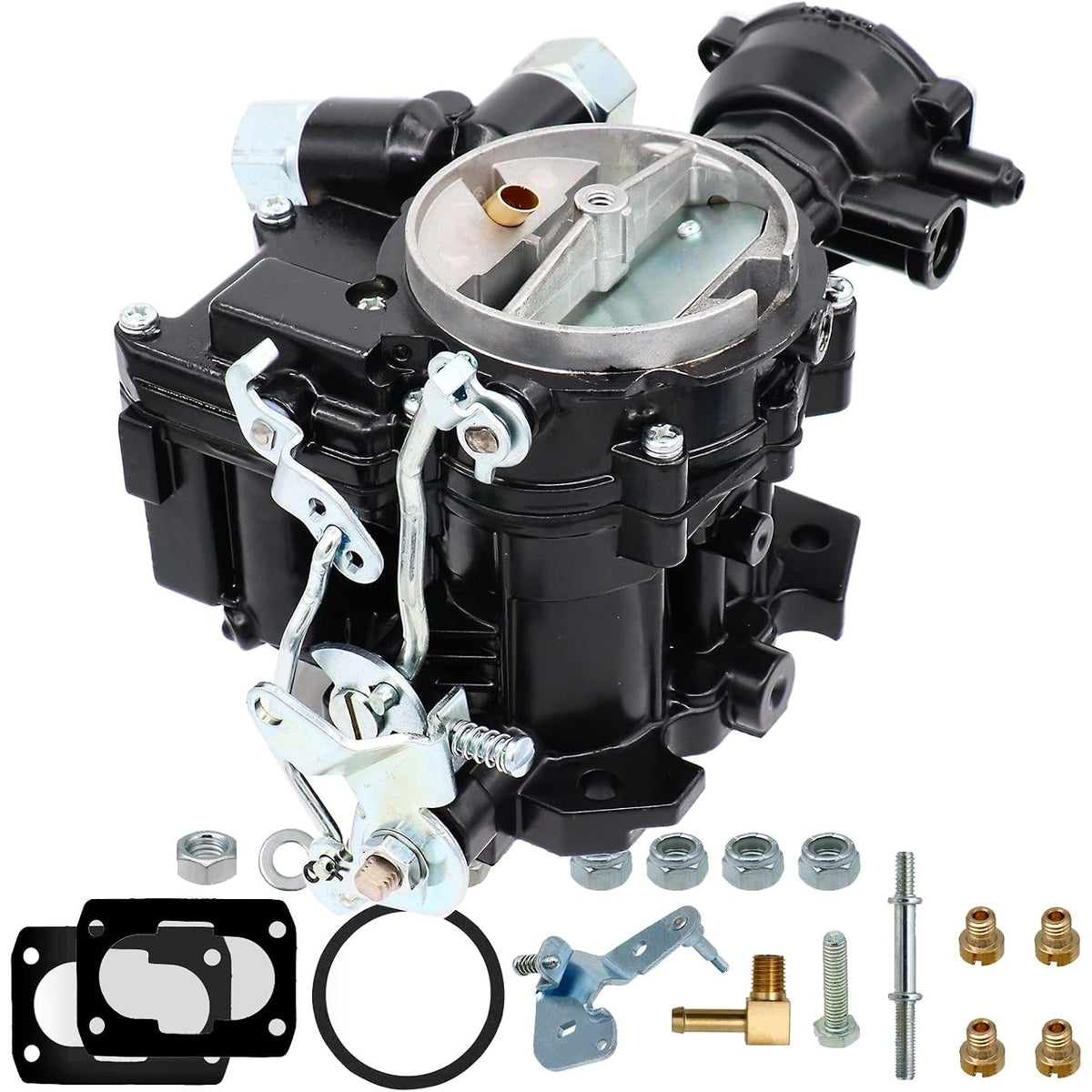 Marine Carburetor 2 Barrel Mercruiser 3.0L 2.5L Mercarb Electric Choke