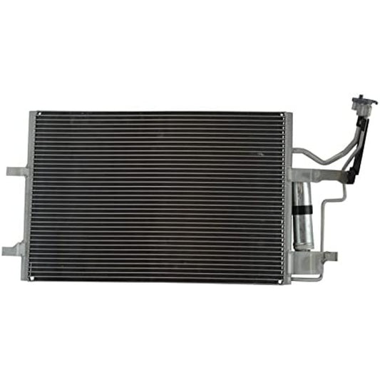 TRQ ACA84443 A/C Condenser w/Receiver Drier 04-09 Mazda 3 06-10 5 MA3030149/150