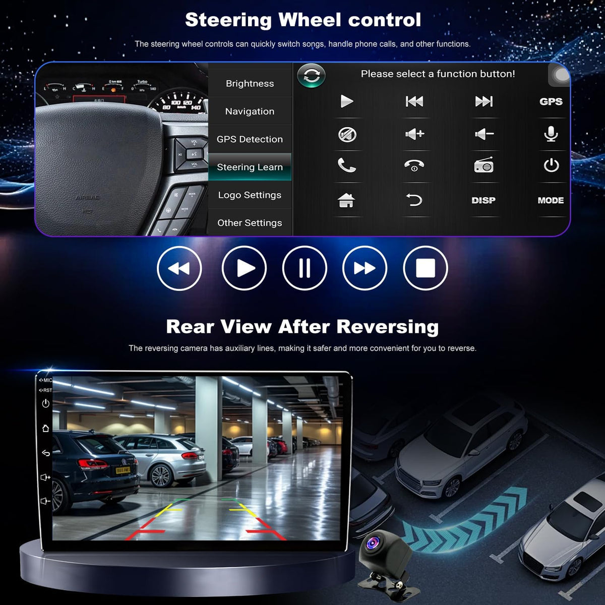 10in 4+64G Android Radio Ford F150 04-08 F250 F350 08-16 CarPlay GPS
