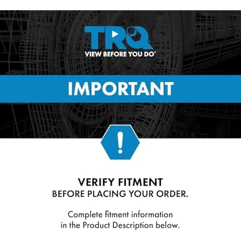 TRQ BHA54024 Front Wheel Bearing Hub Assembly for Volvo C70 99-04 S70 V70 99-00