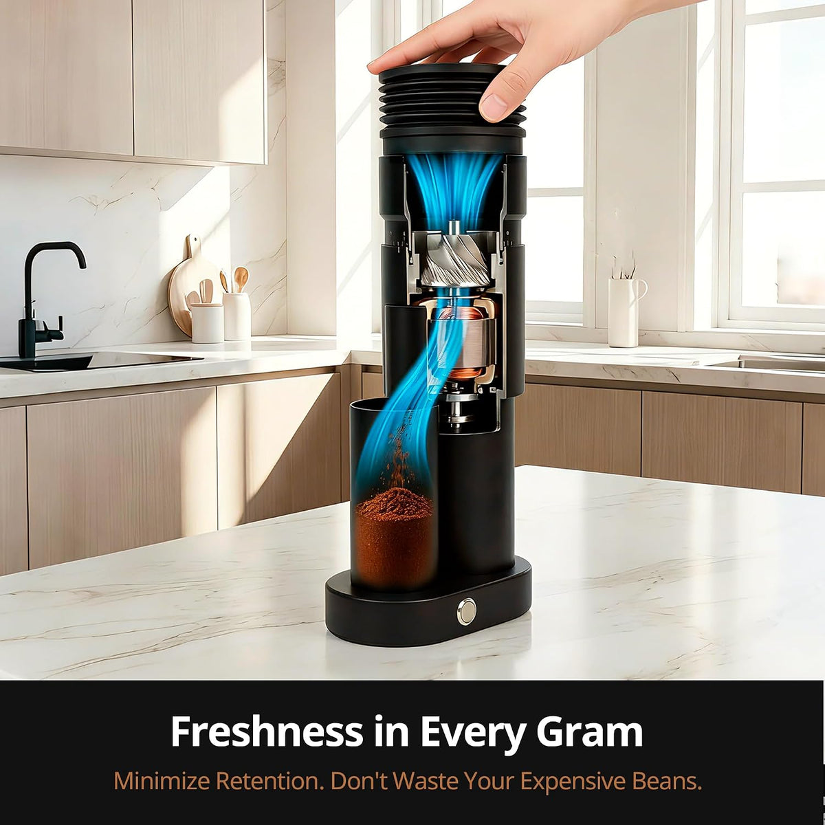 Geimori GU63 63mm Conical Burr Coffee Grinder Single Dose Espresso Pour Over