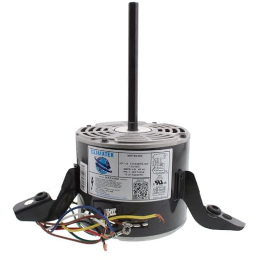 ClimaTek 901875 Blower Motor 1/3HP 115V 4-Speed Fits Nordyne Intertherm Miller