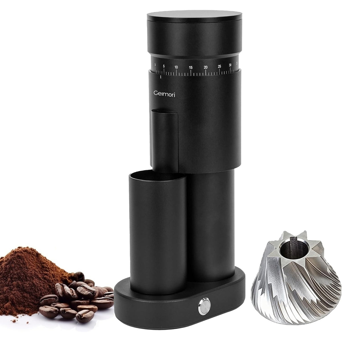 Geimori GU63 63mm Conical Burr Coffee Grinder Single Dose Espresso Pour Over