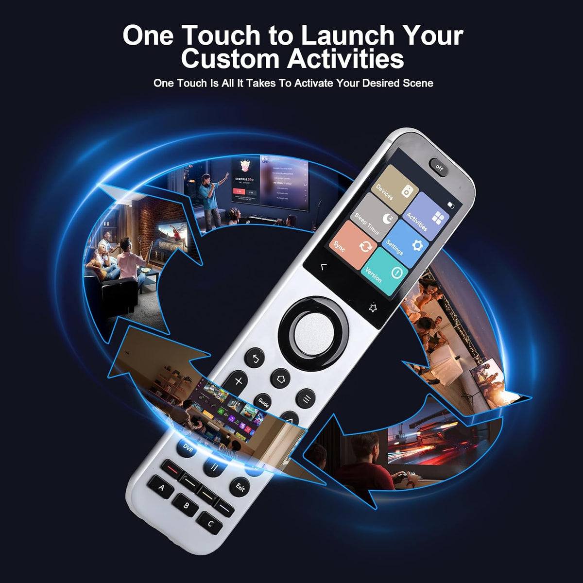 SofaBaton X2 Universal Remote Control Touch Screen Only Remote No Hub