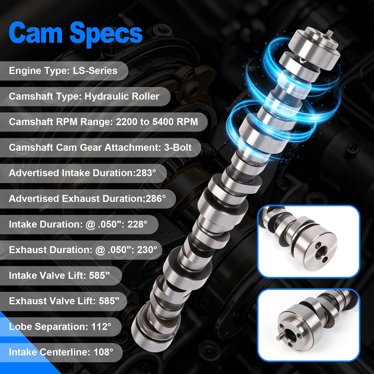 NEW - Stage 2 Cam Kit E1840P LS LS1 4.8 5.3 5.7 Lifters Springs Head Gaskets