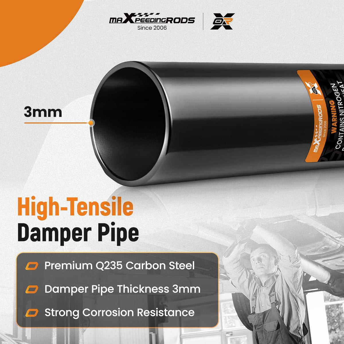 maXpeedingrods 6PC Strut Shock Kit 13-20 Pathfinder QX60 14-20 JX35 2013