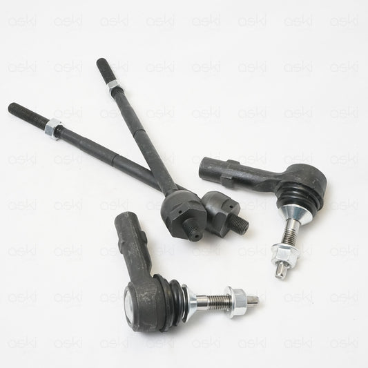 TRQ 4pc Inner Outer Tie Rod Set Five Hundred Freestyle Taurus X Flex Sable
