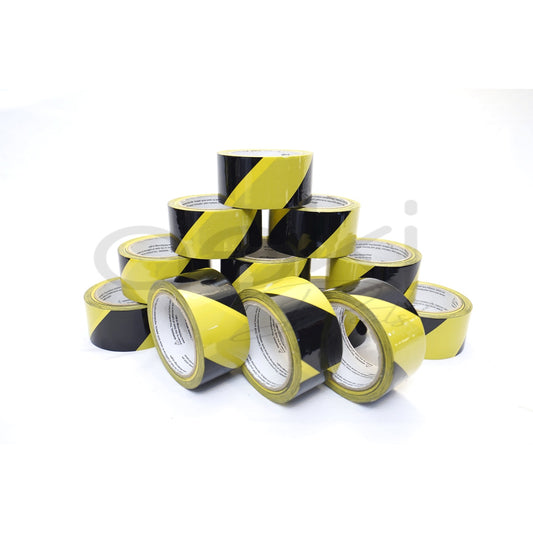 Mutual Industries 17770-4191-2018 Hazard Stripe Tape 2in x 18yd Yellow/Black