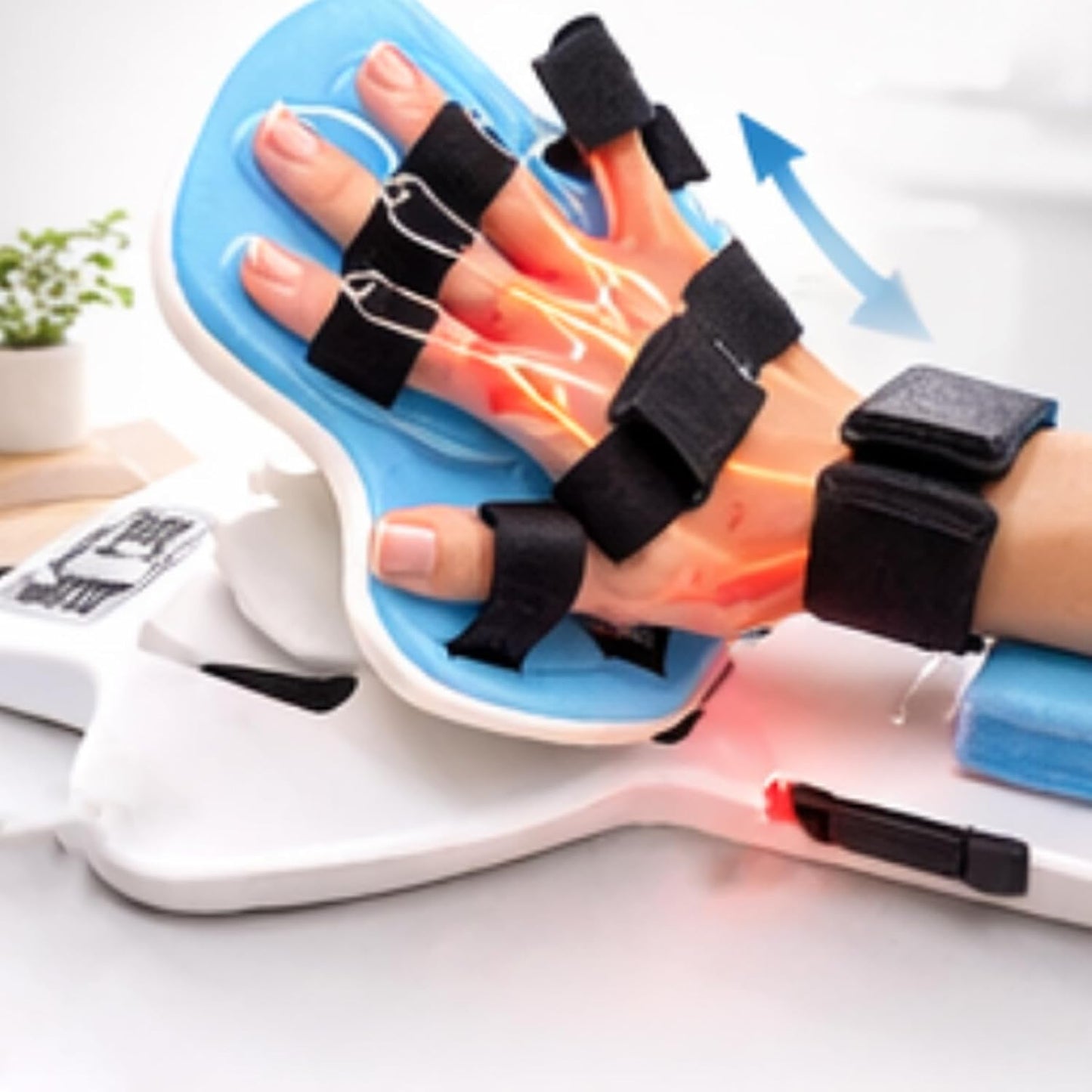 Electric Wrist Rehabilitation Device Flexion Extension Exerciser 0-90 9 Modes