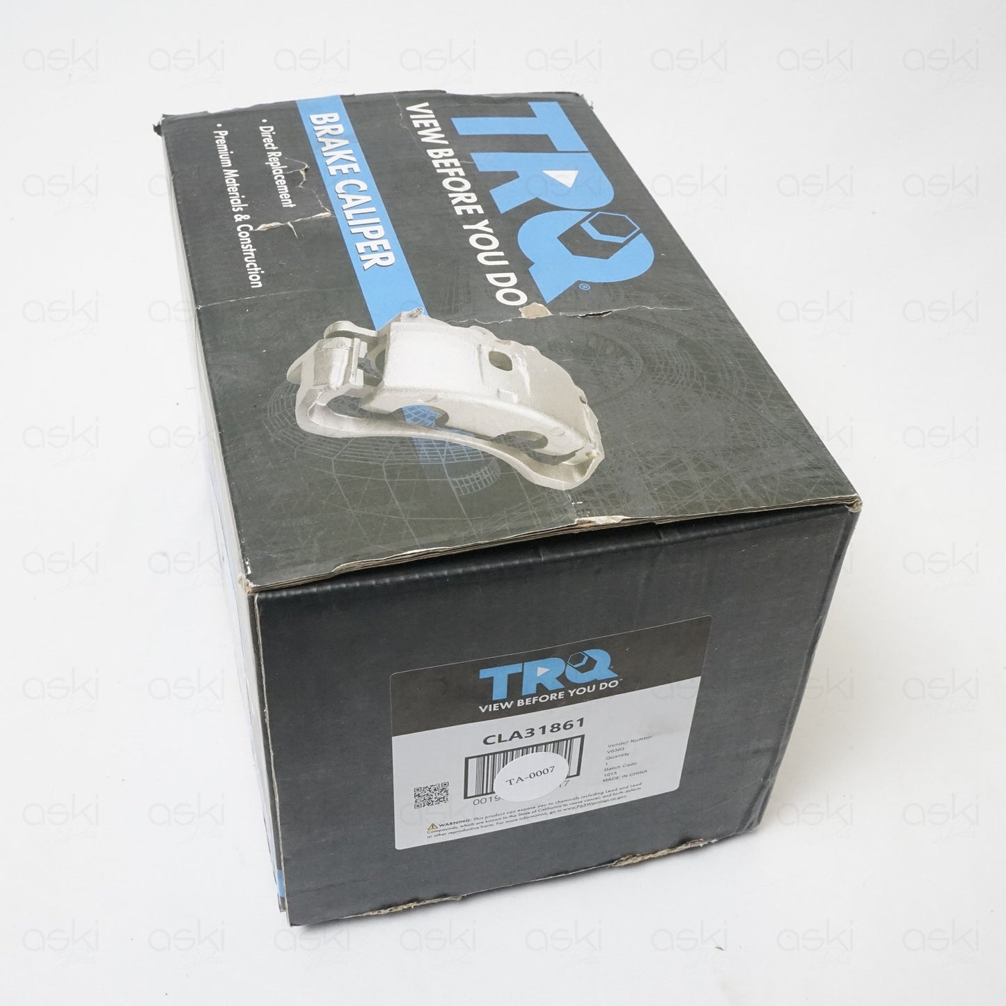 TRQ Front Right Brake Caliper w Bracket CLA31861 05-11 300 Charger Challenger