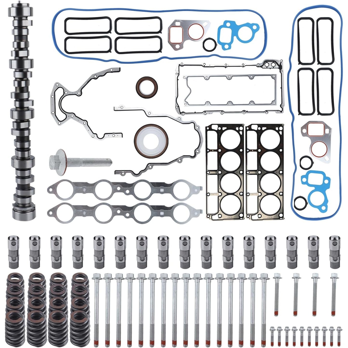 LS Stage 2 Cam Kit LS1 5.3 5.7 LS7 Lifters Springs Gaskets 97-07