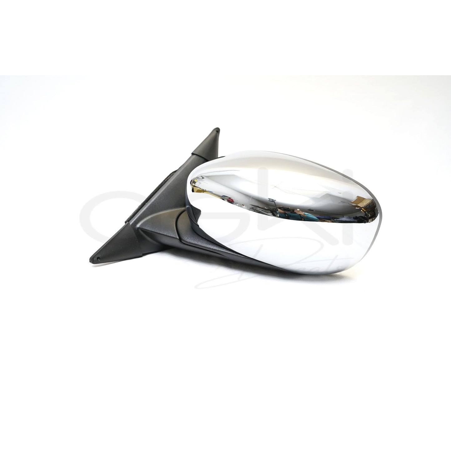 TRQ Driver Left Mirror Power Heated Manual Folding Chrome 05-10 300 05-08 Magnum