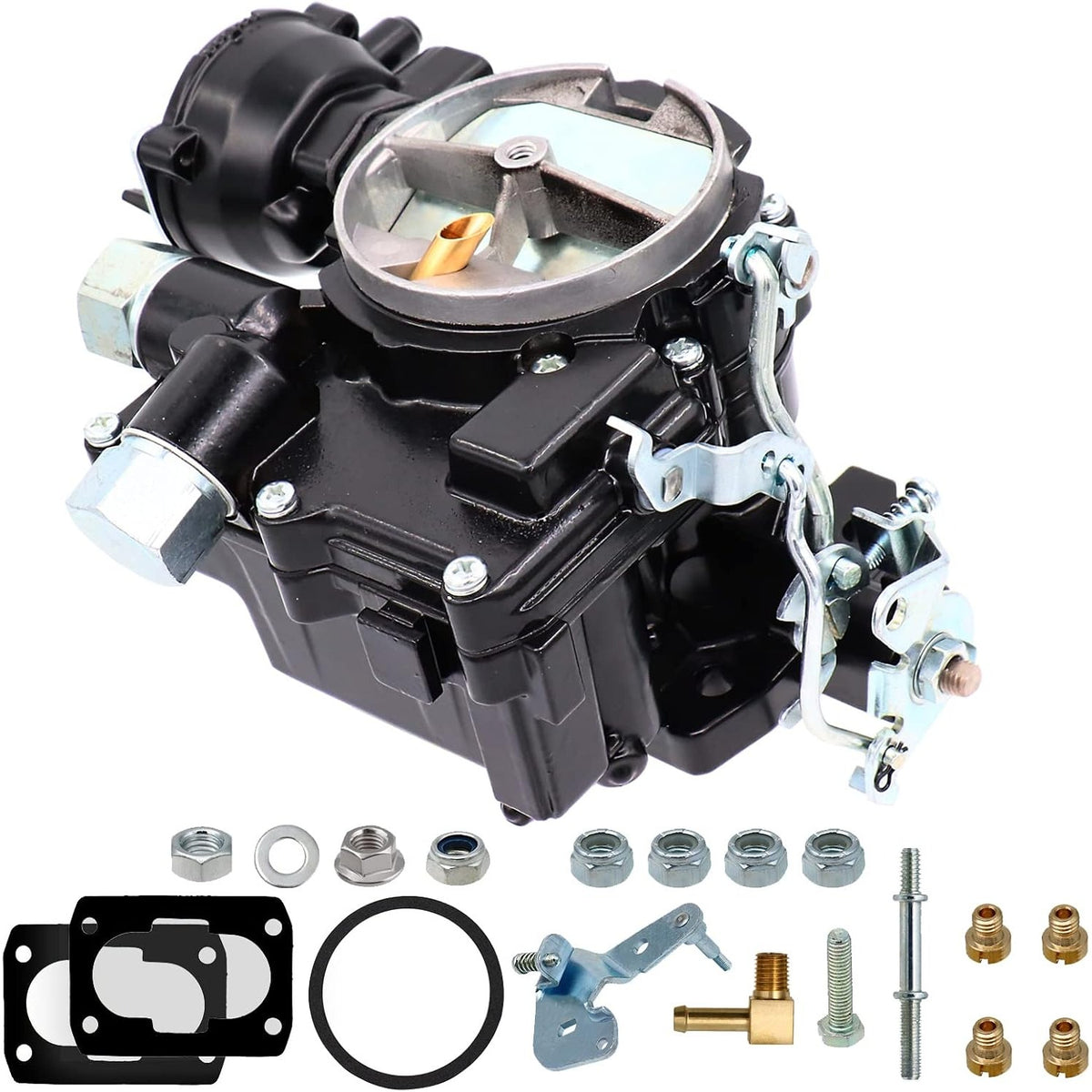 Marine Carburetor 2 Barrel Mercruiser 3.0L 2.5L Mercarb Electric Choke