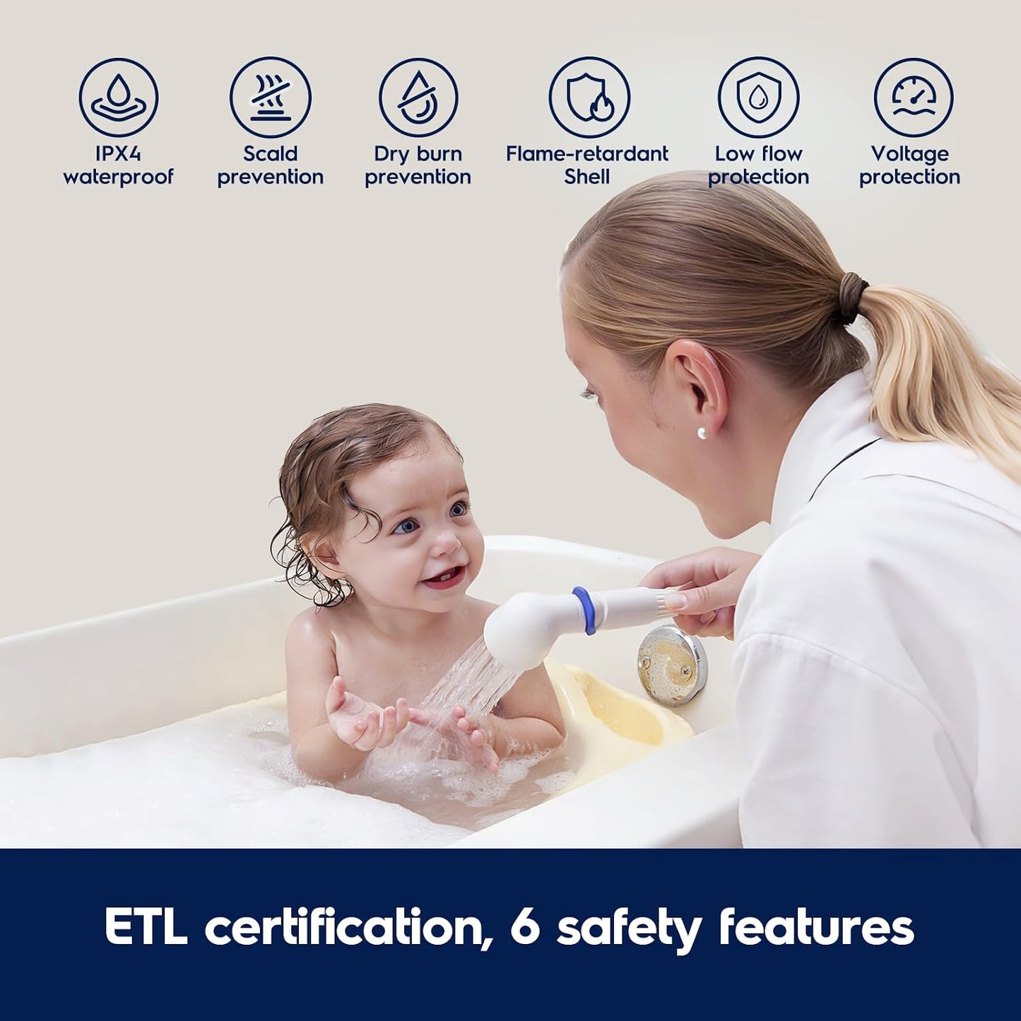 Electrolux 11kW Tankless Electric Water Heater WiFi Alexa 240V 2.59 GPM