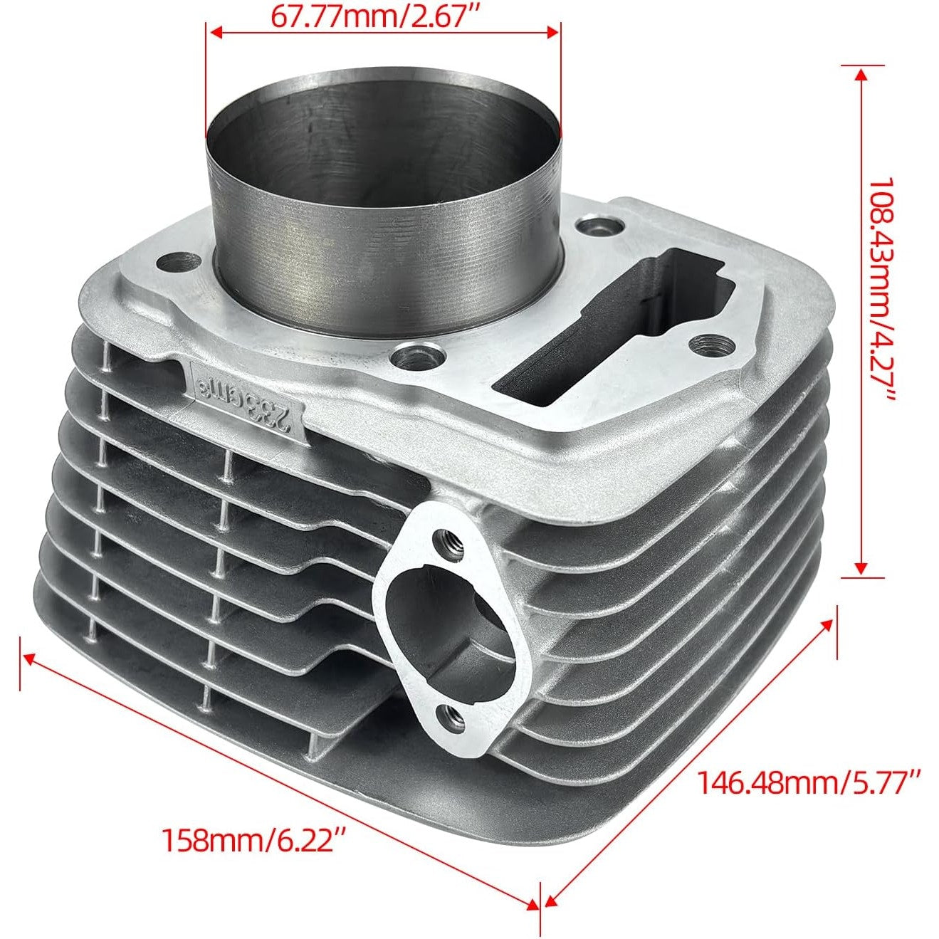 67mm Big Bore Cylinder Piston Kit Honda CRF230F XR230 235cc 12100-KFB-000