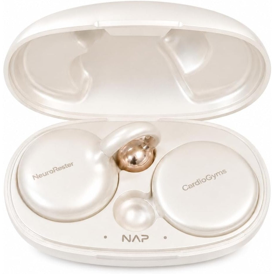 NeuroRester Deep Sleep Optimizer Wearable Wellness Device Pearl White NR-2026