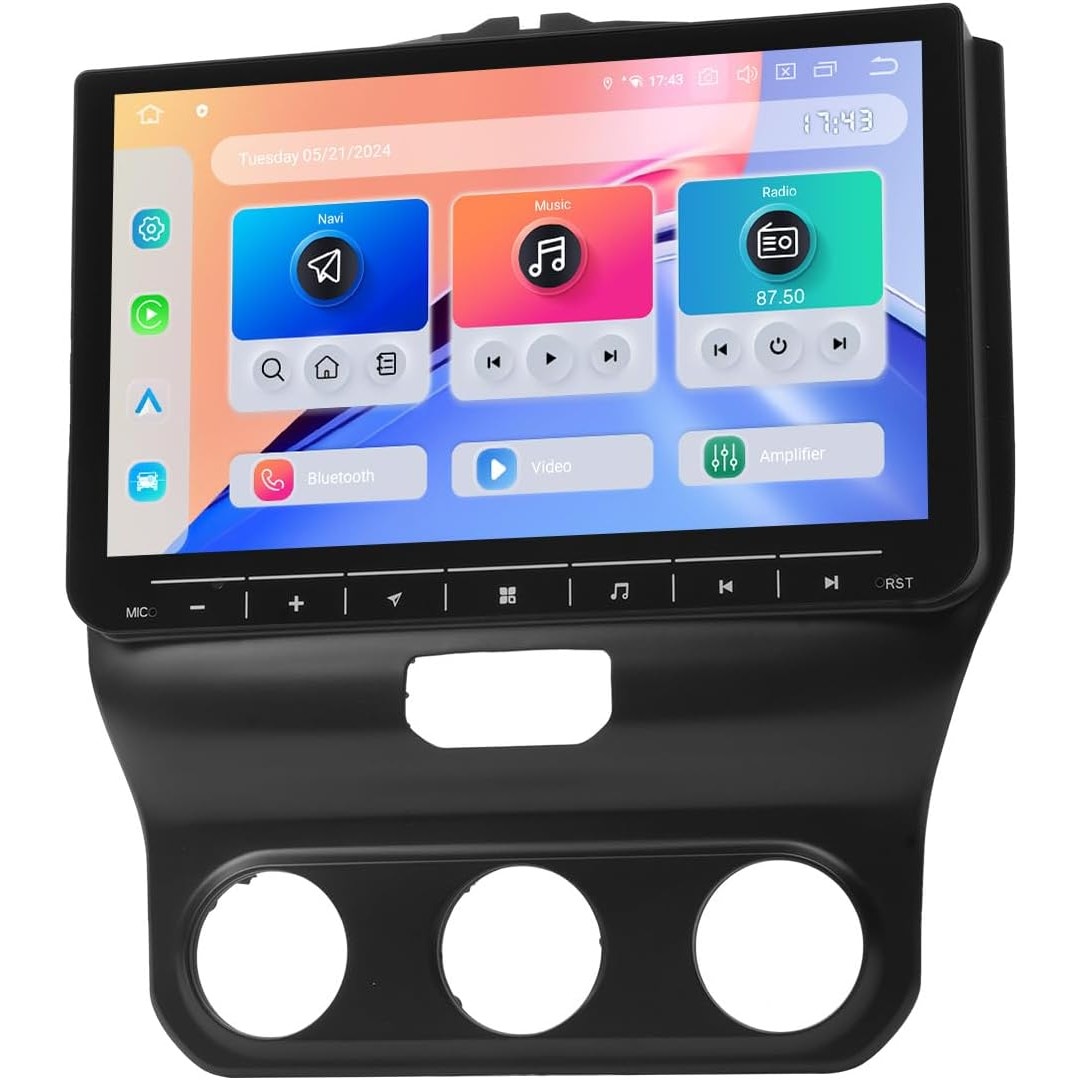 Dasaita 10.2" QLED Radio Dodge Ram 1500 2019-22 6GB 64GB CarPlay Android Auto