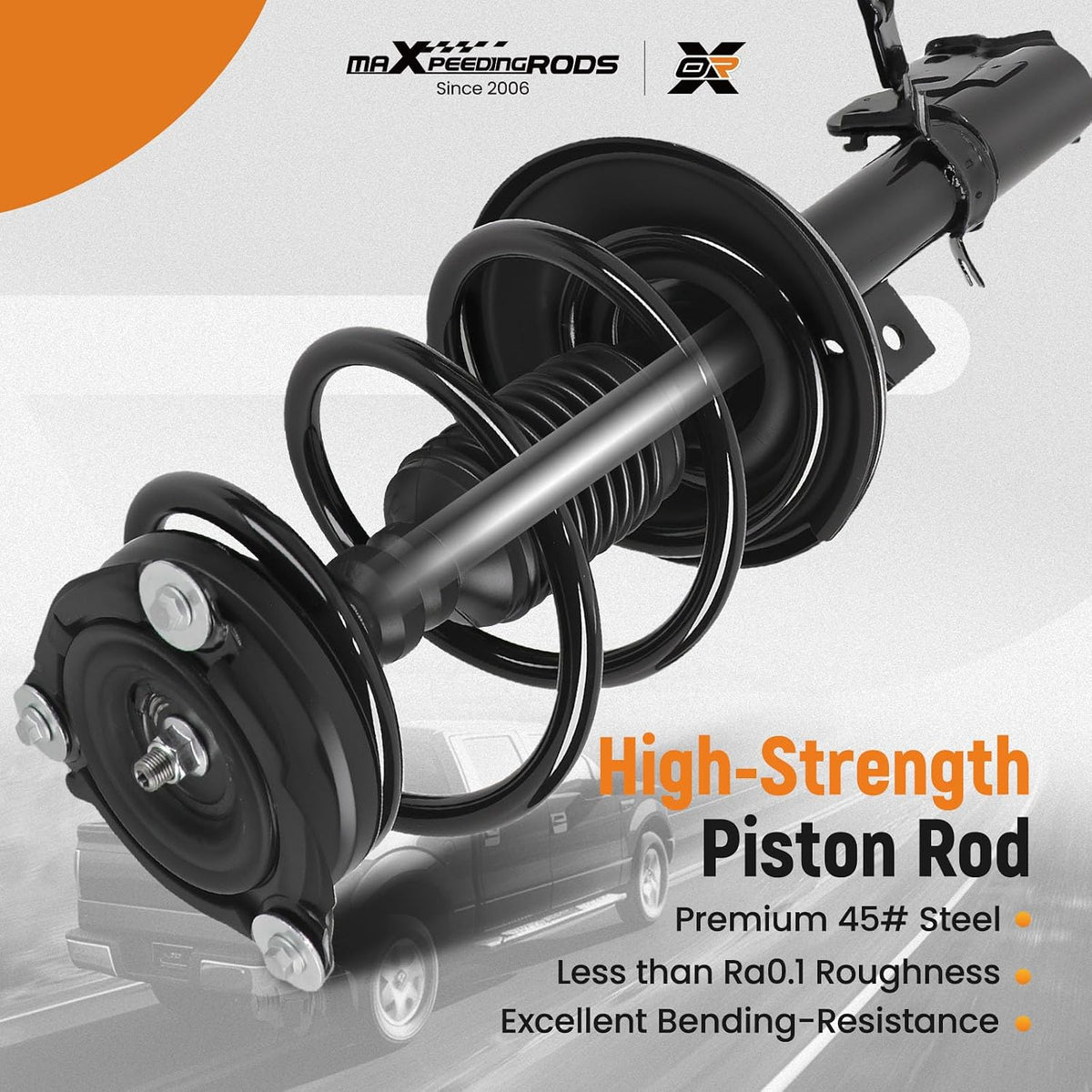 maXpeedingrods 6PC Strut Shock Kit 13-20 Pathfinder QX60 14-20 JX35 2013