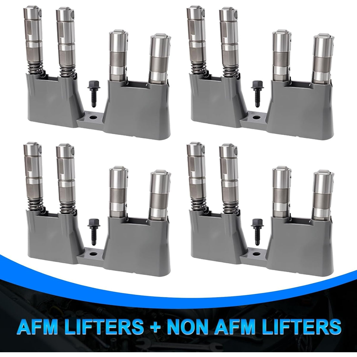 WANGSHENG AFM DOD Kit L83 5.3L Cam Lifter Gasket Bolts 2014-18 GM