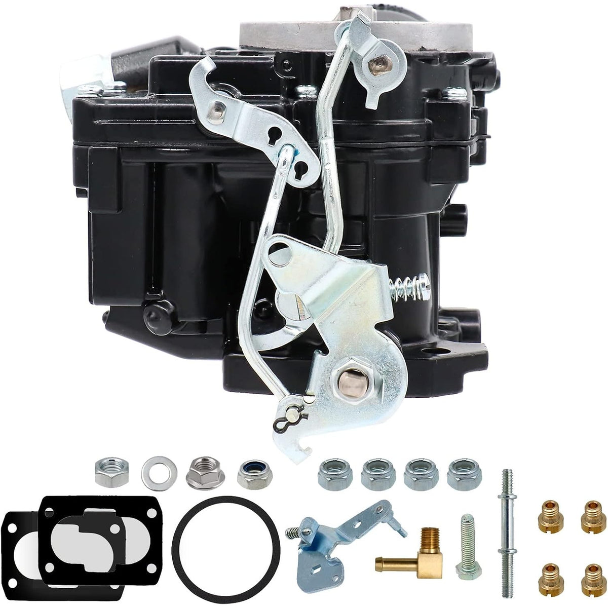 Marine Carburetor 2 Barrel Mercruiser 3.0L 2.5L Mercarb Electric Choke