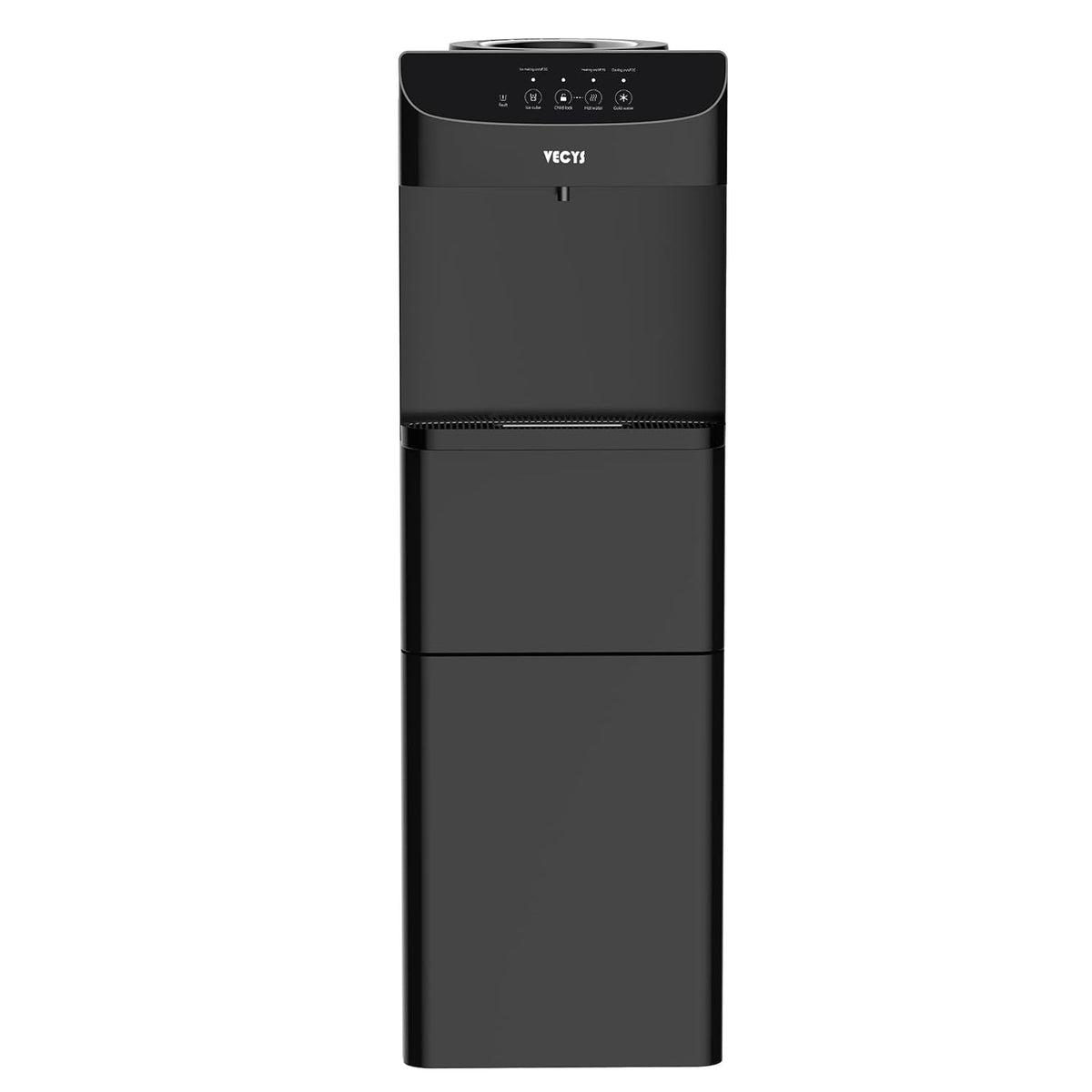 VECYS 5 Gallon Water Dispenser Ice Maker 27 Lb Daily Ice Child Safety Lock