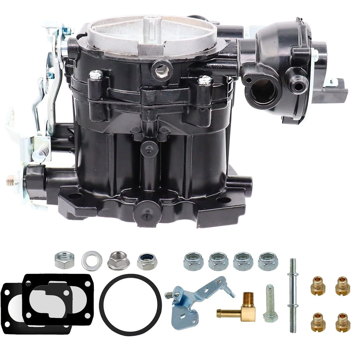 Marine Carburetor 2 Barrel Mercruiser 3.0L 2.5L Mercarb Electric Choke